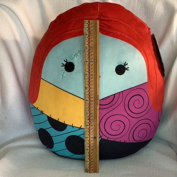 Disney Squishmallows Sally Patchwork Plush Nightmare Before Christmas 12in NWT - Picture 13 of 15